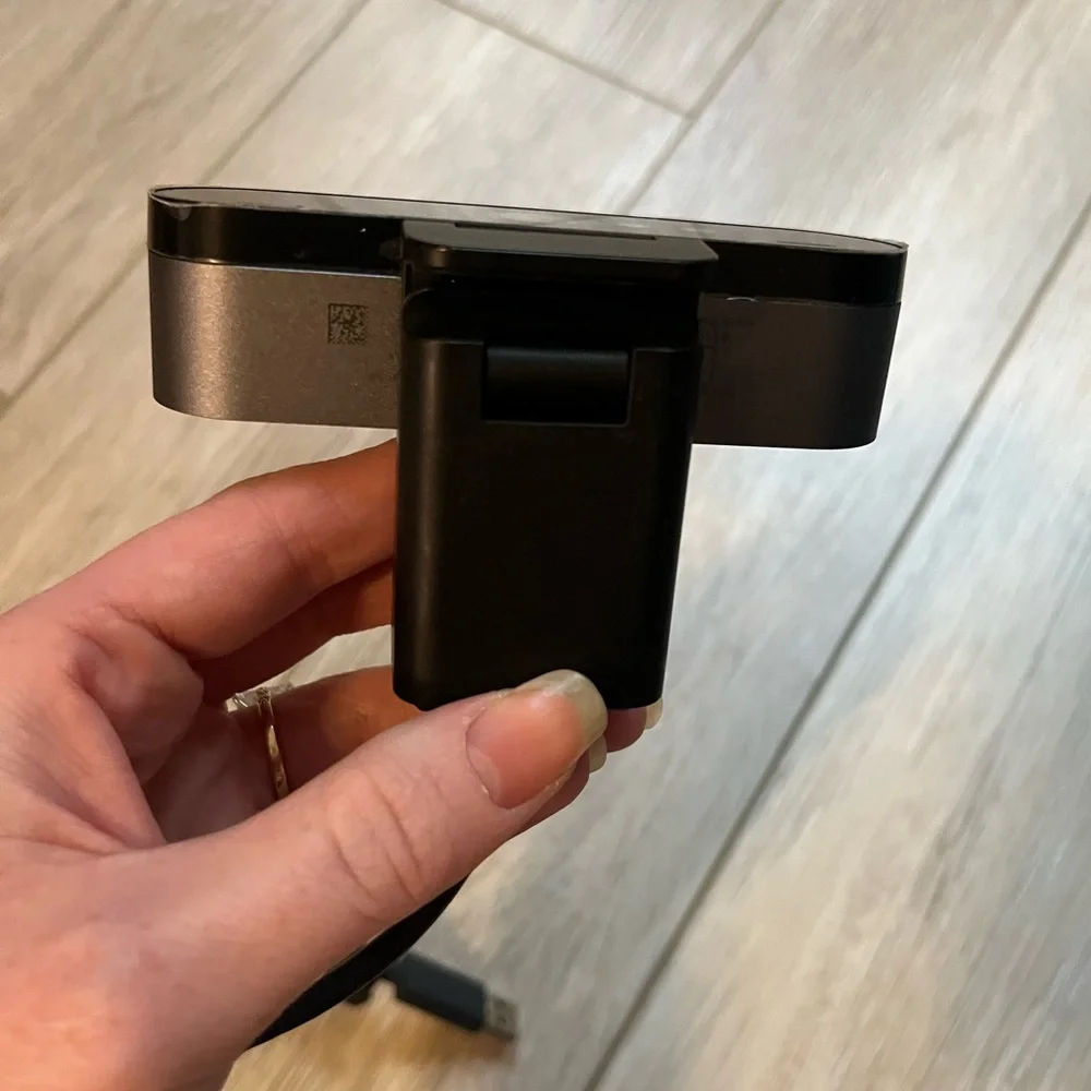 Logitech Black Webcam with HD Lens